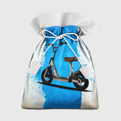 Мешок для подарков Самокат с сиденьем, цвет: 3D-принт