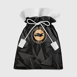 Мешок для подарков Brighton golden poly, цвет: 3D-принт