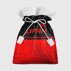 Подарочный мешок Lifan - red gradient посередине