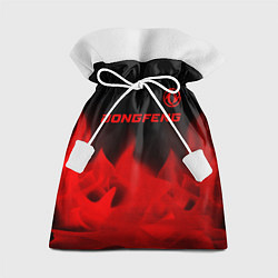 Мешок для подарков Dongfeng - red gradient посередине, цвет: 3D-принт