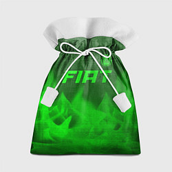 Мешок для подарков Fiat - green gradient посередине, цвет: 3D-принт