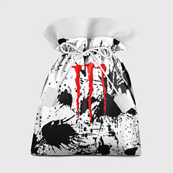 Мешок для подарков Monster energy краски, цвет: 3D-принт