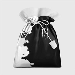 Мешок для подарков Monster energy краски белые, цвет: 3D-принт