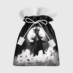 Мешок для подарков Пришелец на фоне луны, цвет: 3D-принт