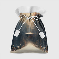 Мешок для подарков Дорога к Японскому храму, цвет: 3D-принт