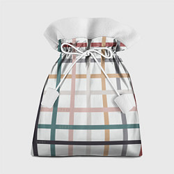 Мешок для подарков Плетенка пастельная, цвет: 3D-принт