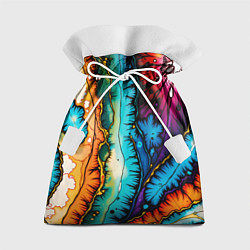Мешок для подарков Разноцветный узор, цвет: 3D-принт