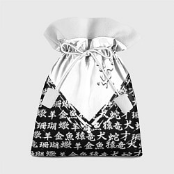 Мешок для подарков Doom японские символы, цвет: 3D-принт