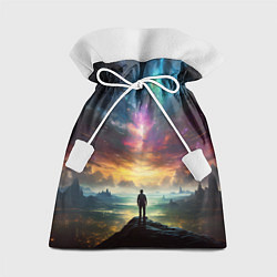 Мешок для подарков Shocking the cosmos, цвет: 3D-принт