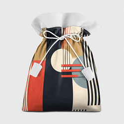 Мешок для подарков Баухаус - текстура, цвет: 3D-принт