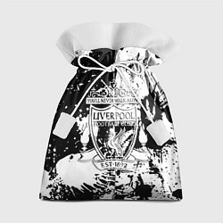 Мешок для подарков Liverpool краски текстура, цвет: 3D-принт