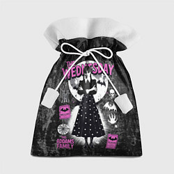 Мешок для подарков Уэнсдэй из семейки Аддамс, цвет: 3D-принт