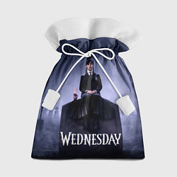 Мешок для подарков Уэнсдей и вещь на могиле Wednesday, цвет: 3D-принт