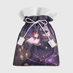 Мешок для подарков Аниме Ведьма Читает Книгу Заклинаний, цвет: 3D-принт