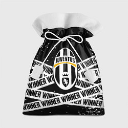 Мешок для подарков Juventus подедитель краски, цвет: 3D-принт