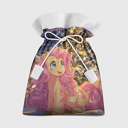 Мешок для подарков Милая пони и новый год, цвет: 3D-принт