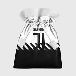 Мешок для подарков Ювентус полосы геометрия линии, цвет: 3D-принт