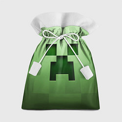 Мешок для подарков Creeper Face, цвет: 3D-принт