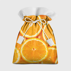 Мешок для подарков Апельсин, цвет: 3D-принт