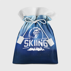 Мешок для подарков Лыжный спорт, цвет: 3D-принт