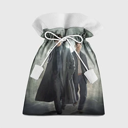 Мешок для подарков Шерлок и Доктор, цвет: 3D-принт