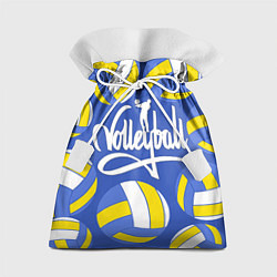 Мешок для подарков Волейбол 6, цвет: 3D-принт