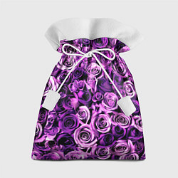 Мешок для подарков Цветочки, цвет: 3D-принт
