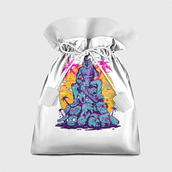 Мешок для подарков Hotline Miami: Throne, цвет: 3D-принт