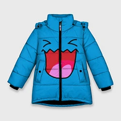 Зимняя куртка для девочки Покеболл