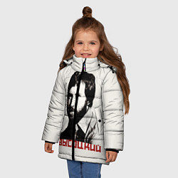 Куртка зимняя для девочки Высоцкий, цвет: 3D-черный — фото 2