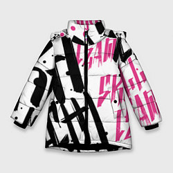 Куртка зимняя для девочки Kai Wachi, цвет: 3D-черный