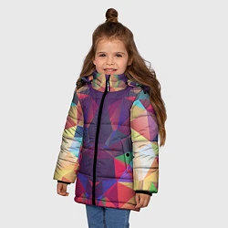 Куртка зимняя для девочки Grazy Poly VPPDGryphon, цвет: 3D-черный — фото 2