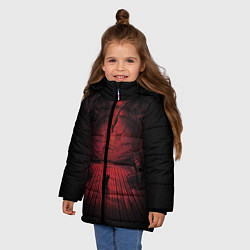 Куртка зимняя для девочки Alien: Space Ship, цвет: 3D-черный — фото 2