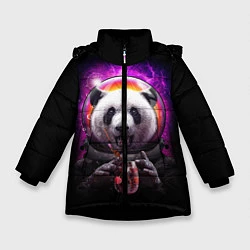 Зимняя куртка для девочки Panda Cosmonaut