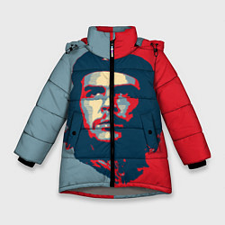 Куртка зимняя для девочки Che Guevara, цвет: 3D-светло-серый