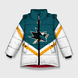 Зимняя куртка для девочки NHL: San Jose Sharks