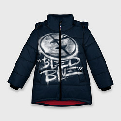 Куртка зимняя для девочки Bleed Blue, цвет: 3D-красный