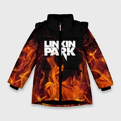 Зимняя куртка для девочки Linkin Park: Hell Flame