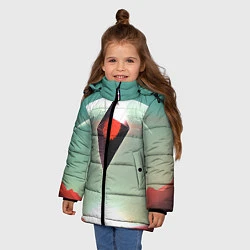Куртка зимняя для девочки No Mans Sky, цвет: 3D-черный — фото 2