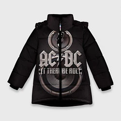 Зимняя куртка для девочки AC/DC: Let there be rock