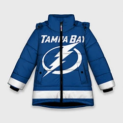 Куртка зимняя для девочки Tampa Bay: Kucherov, цвет: 3D-черный