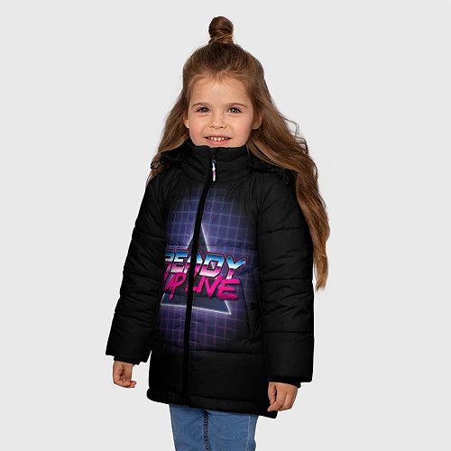Зимняя куртка для девочки Ready Up Live / 3D-Светло-серый – фото 3
