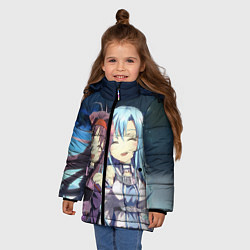 Куртка зимняя для девочки Konno Yūki3, цвет: 3D-черный — фото 2