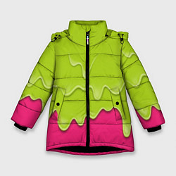 Зимняя куртка для девочки Abstract
