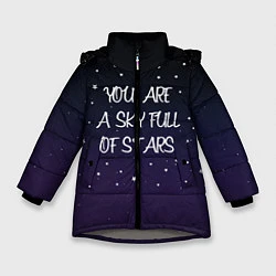 Зимняя куртка для девочки Coldplay: Night Sky