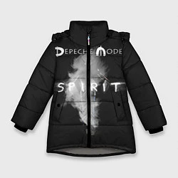 Куртка зимняя для девочки DM: Spirit, цвет: 3D-светло-серый