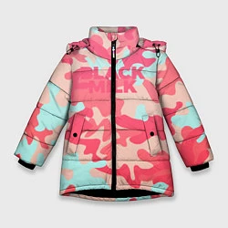 Куртка зимняя для девочки Black Milk: pink, цвет: 3D-черный