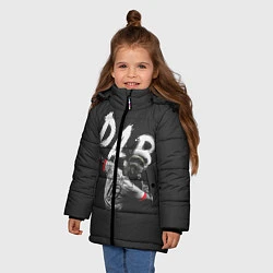 Куртка зимняя для девочки Paul Pogba: Dab, цвет: 3D-черный — фото 2