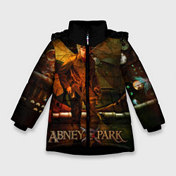 Куртка зимняя для девочки Abney Park, цвет: 3D-черный