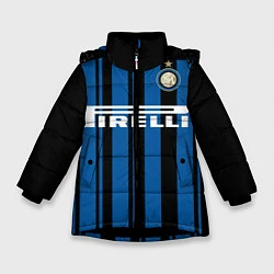 Зимняя куртка для девочки Inter FC: Home 17/18
